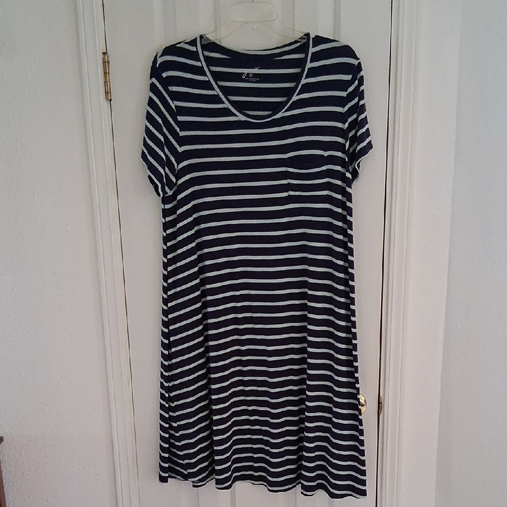 jnw Striped Swing Dress XL